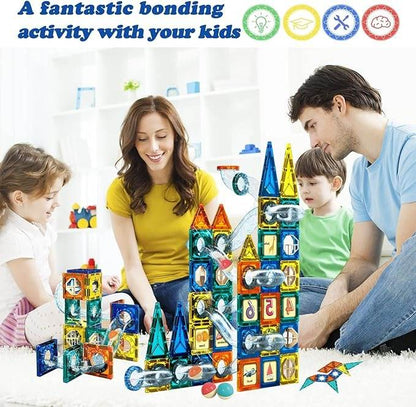LED Magnetic Building Blocks (73 pcs) - DMC Wholesale