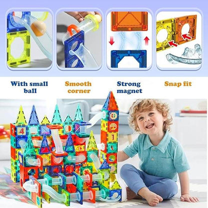Magnetic Building Blocks (168 pcs) - DMC Wholesale