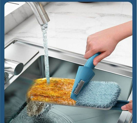 Multifunctional Scrubbing And Cleaning Rag Brush - Alt View