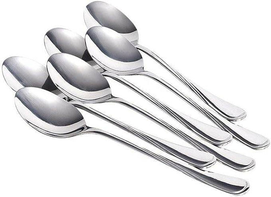 Stainless Steel Dessert Spoon Set (6 pcs)