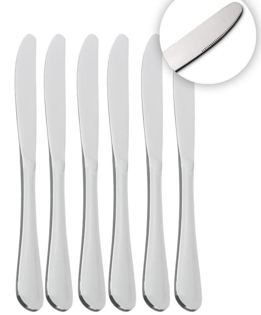 Stainless Steel Butter Knife Set (6 pcs)