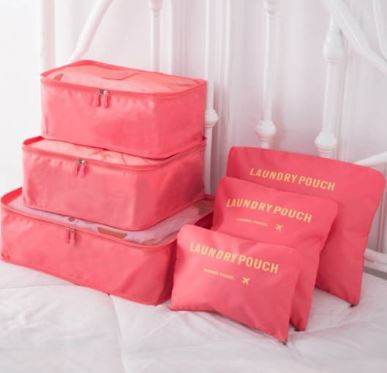 Laundry Travel Organiser Set (6 pcs)