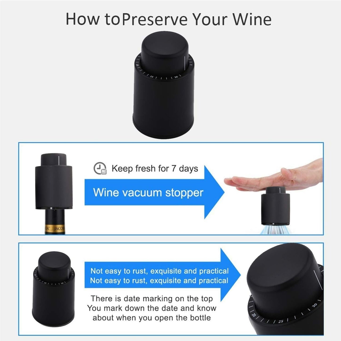 Wine Vacuum Stopper