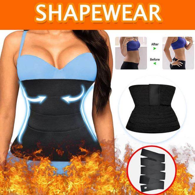 Wrap Bandage Waist Trainer Belt (6m)