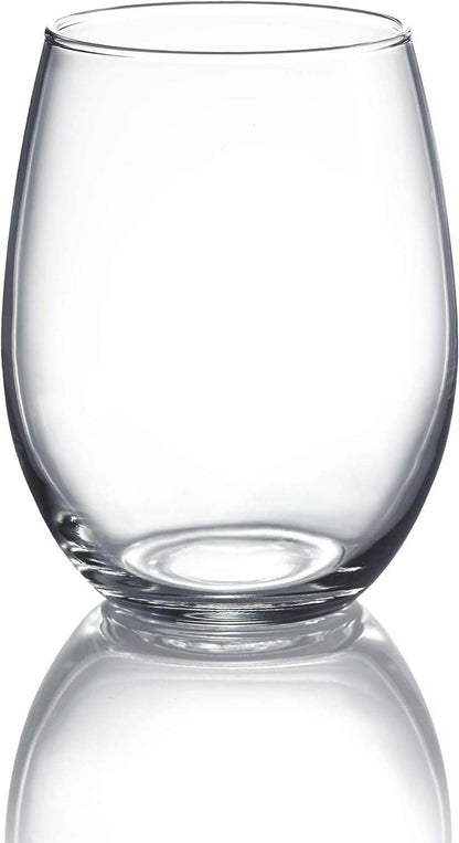 Elegant Stemless Glass (6 pcs)(580ml) - DMC Wholesale