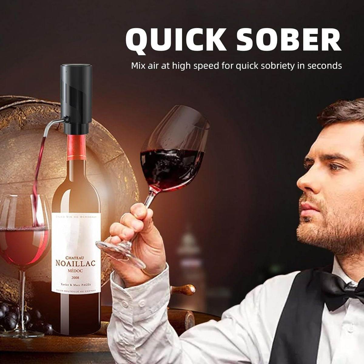 Automatic Wine Bottle Dispenser Decanter