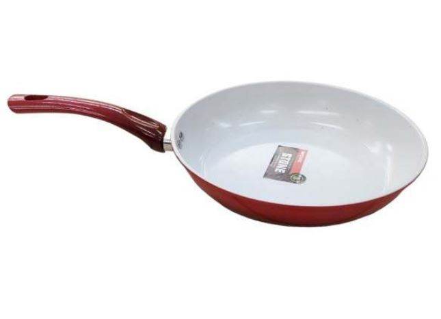 Ceramic Non-Stick Fry Pan (28cm)(Red)