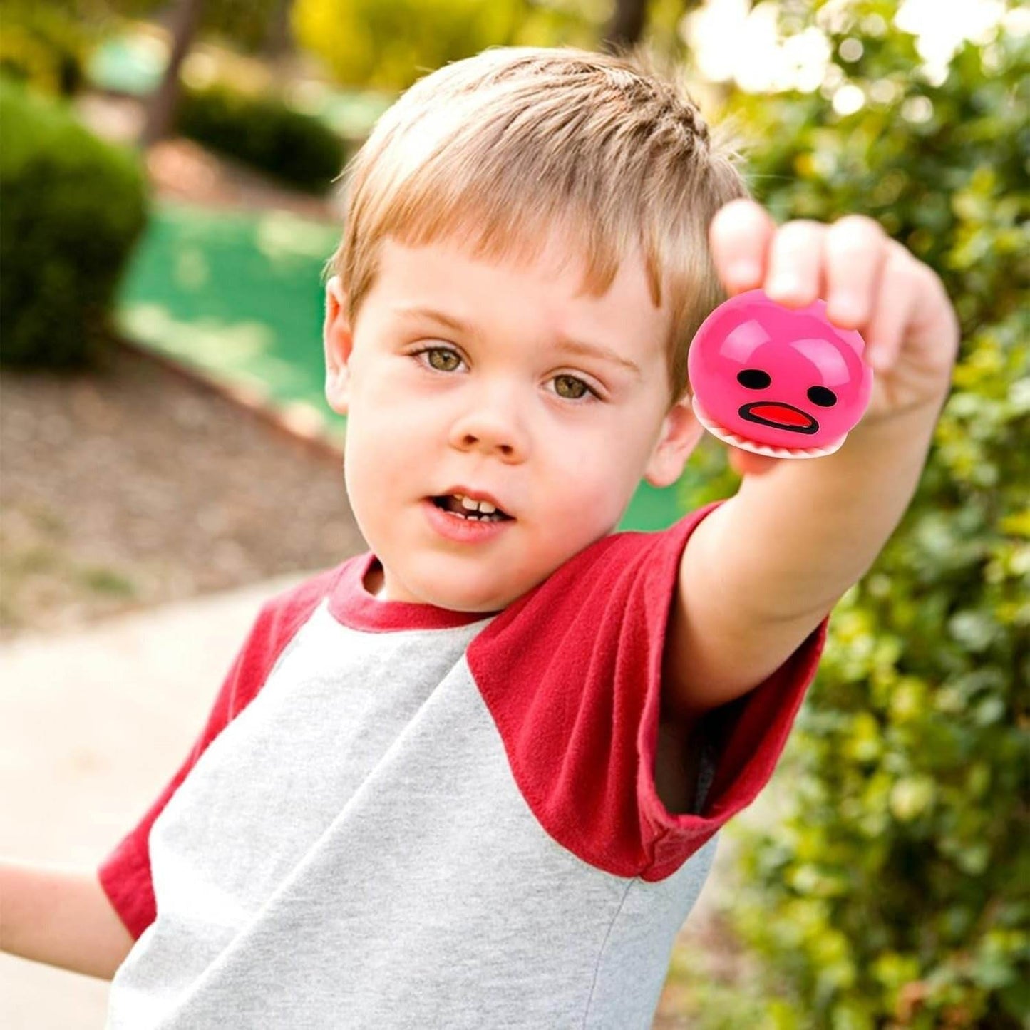 Egg Yolk Pressure Ball Squeeze Toy (Each)