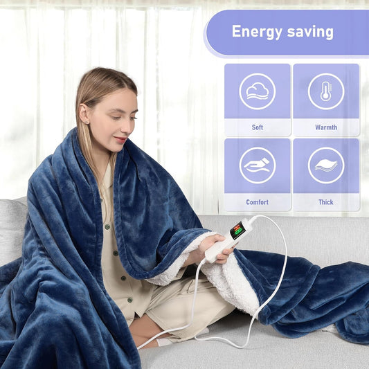 Heated Blanket with Auto Shut-off, (80 x 150 cm)