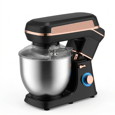 1400W Stand Mixer with 10L Stainless Steel Bowl - 6 Speed Multi-Functional Kitchen Mixer