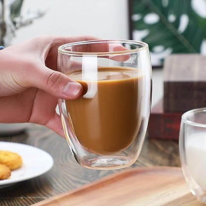 Double Walled Glass Cup (350ml) - DMC Wholesale