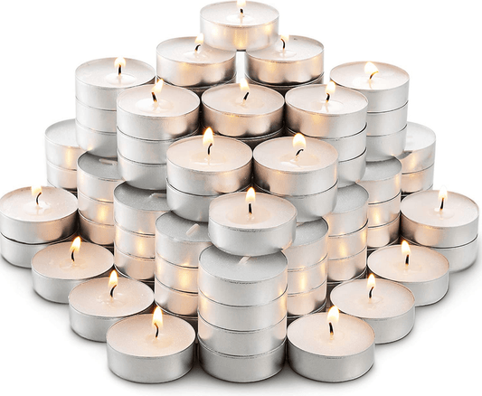 Coloured Tea Light Candles (50 pcs)