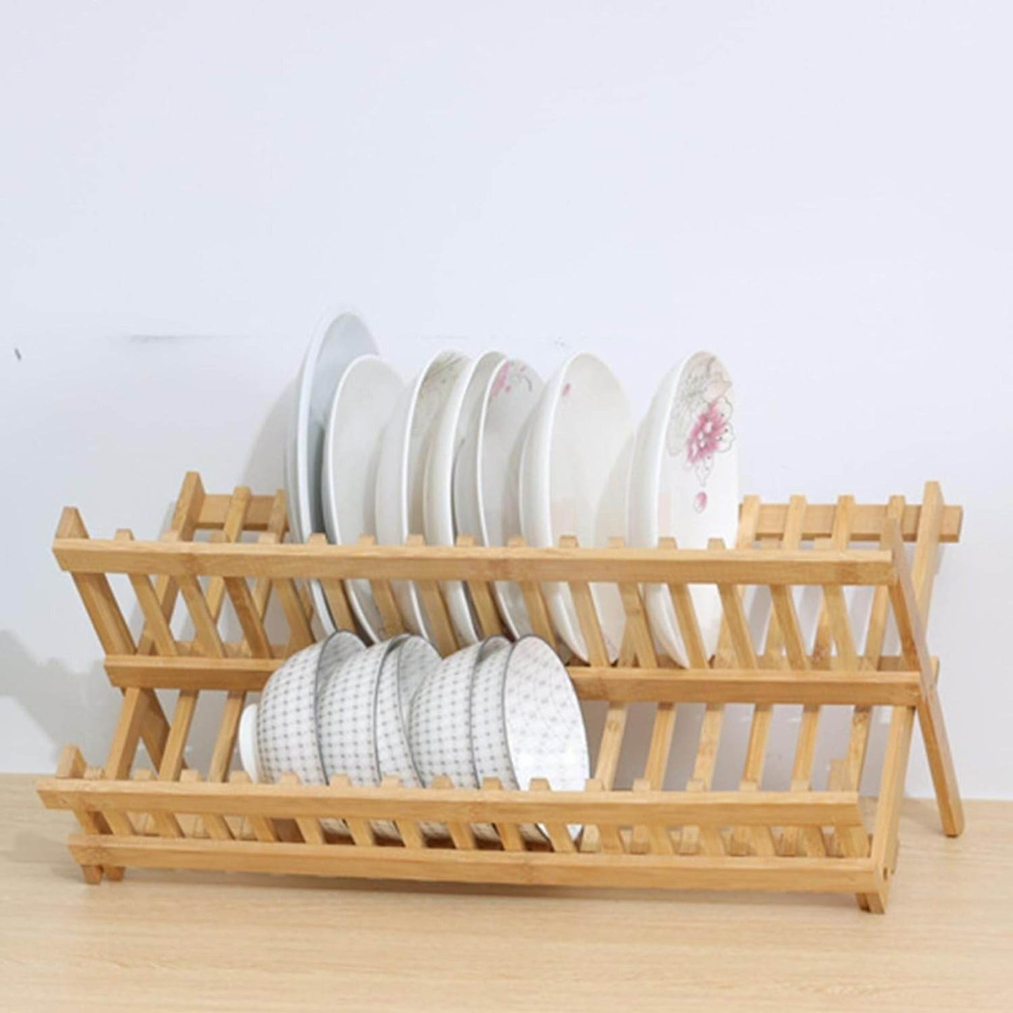 Bamboo Dish Drying Rack