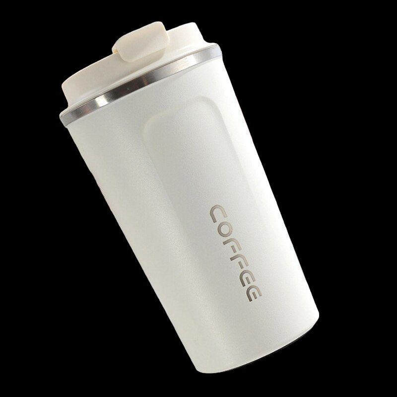 Double Stainless Steel Thermos Coffee Cup (500ml)