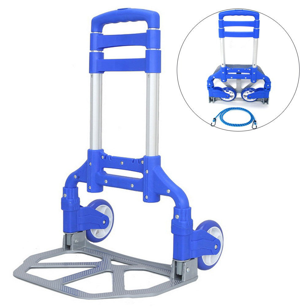 Aluminium Folding Portable Heavy Duty Push Trolley