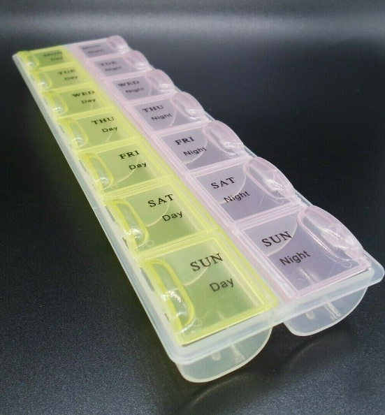 Weekly Pill Organiser (14 Compartment)