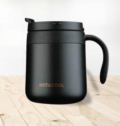 Double Steel Thermos Coffee Mug (500ml)