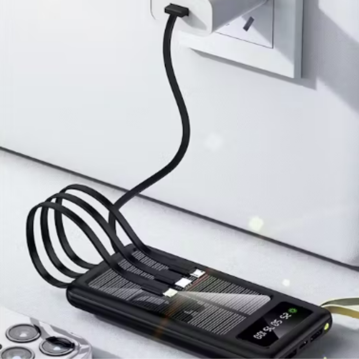 Multi Adapter Solar Powerbank (8000mAh)