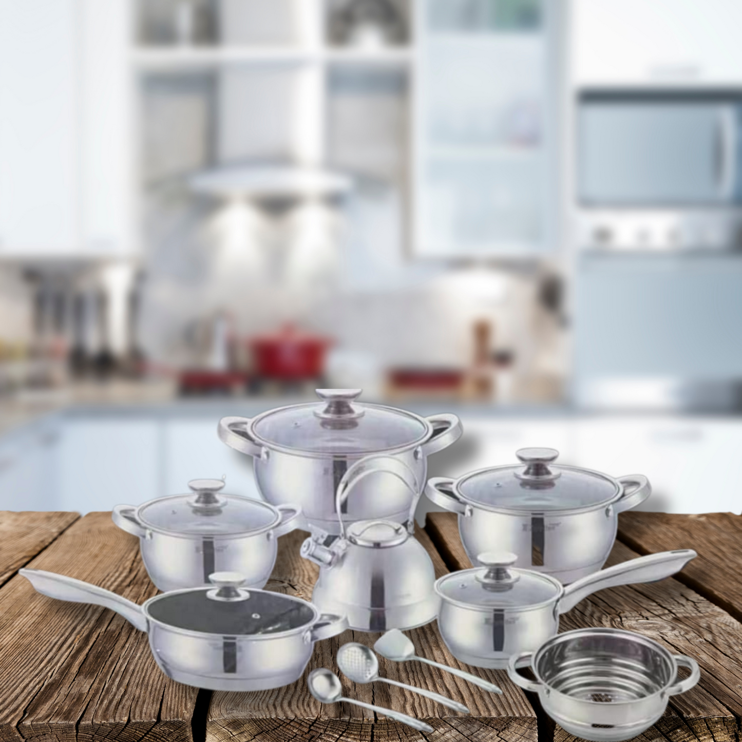 Quality Of Life Cookware Set (23 pcs)