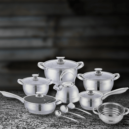 Quality Of Life Cookware Set (23 pcs) - DMC Wholesale