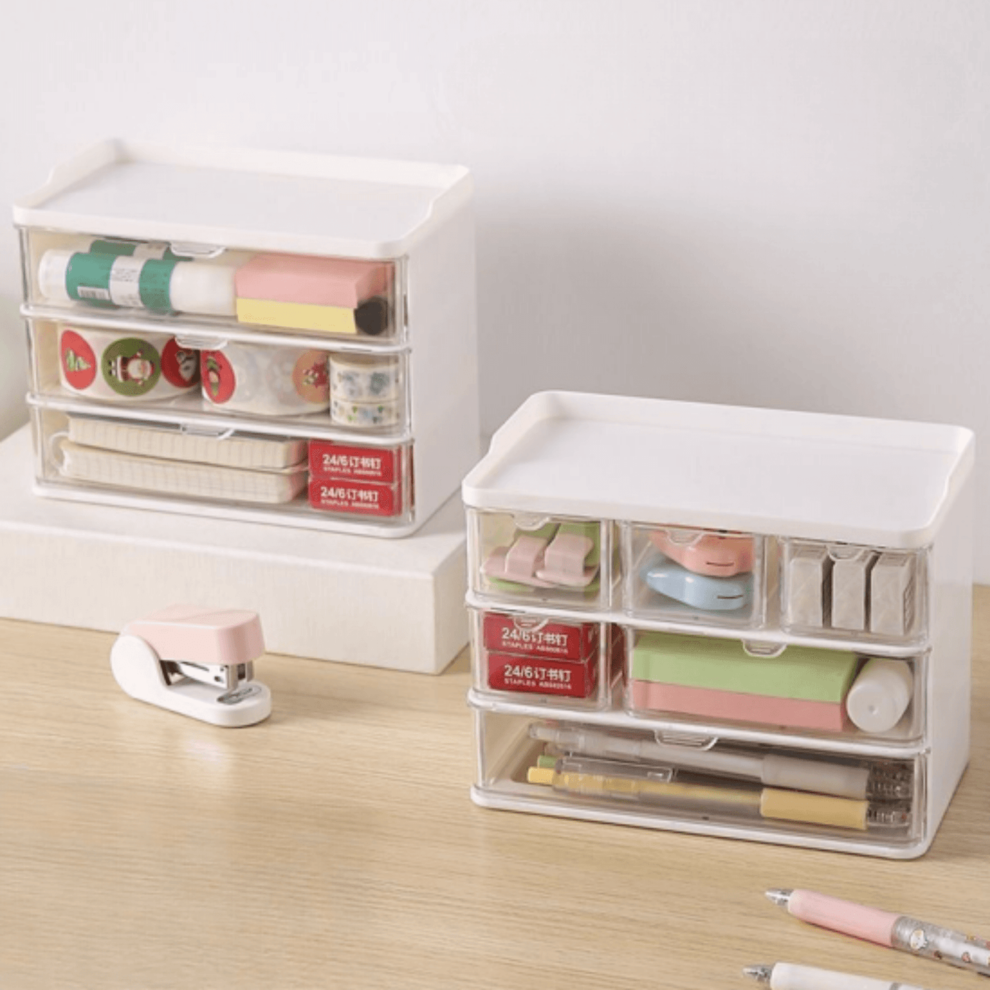 Multi-Drawer Desktop Organiser