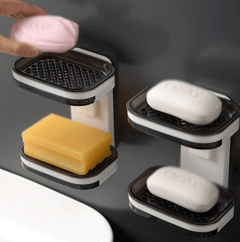 Adjustable Bathroom Soap Dish Holder