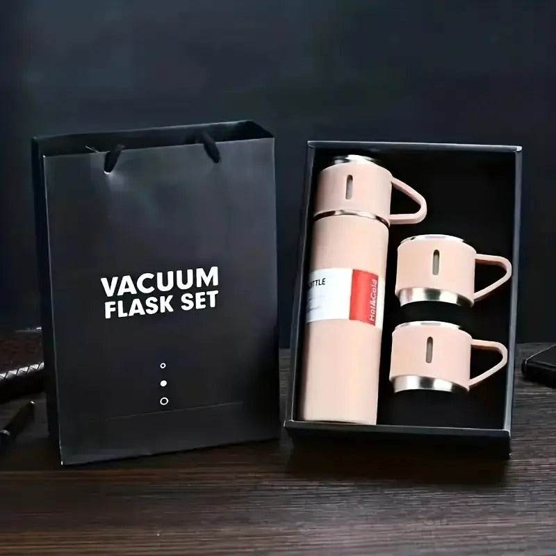 Vacuum Flask set (Pink)