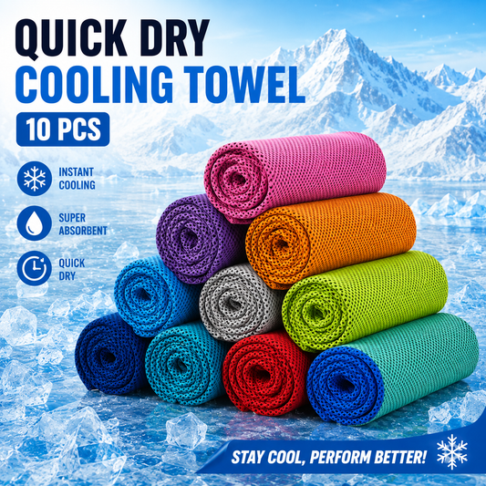 Quick Dry Cooling Towel (10 pcs)
