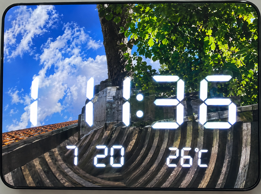 LED Acrylic Digital Wall Clock