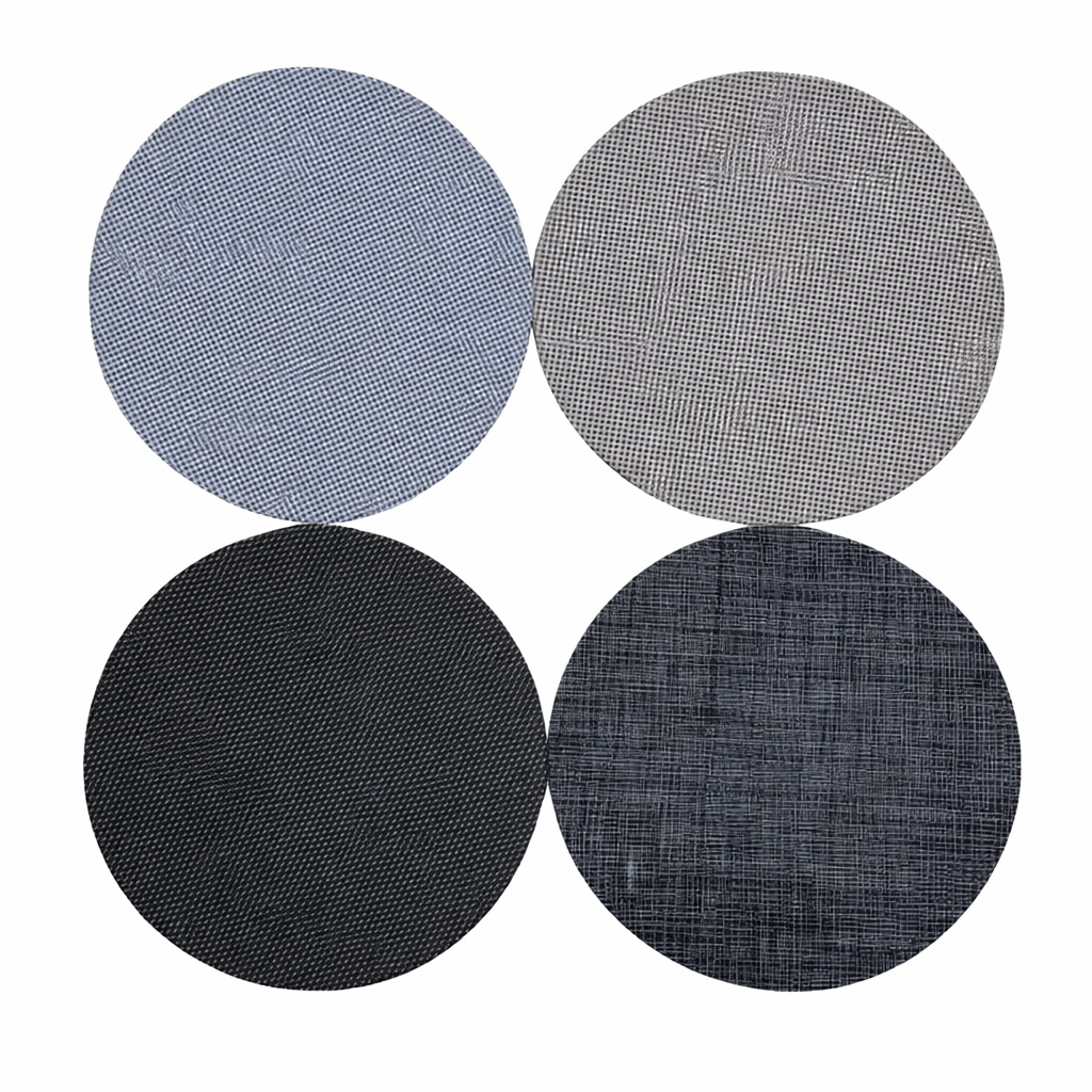 Round Textured Placemat Set (30cm)(6 pcs)