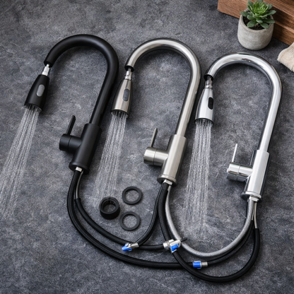 Matte Pull Down Kitchen Faucet