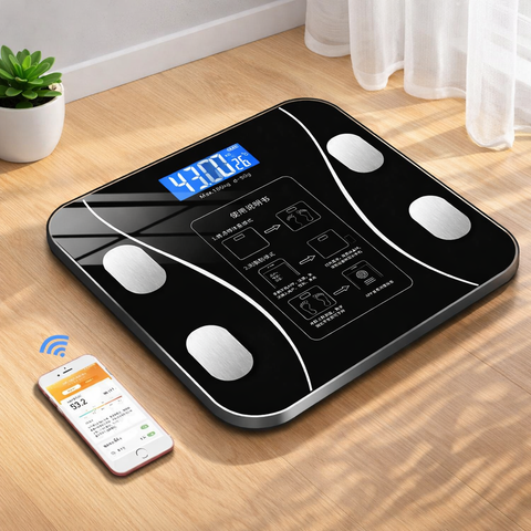 Smart Wireless Body Scale (Battery Operated) - Alt View