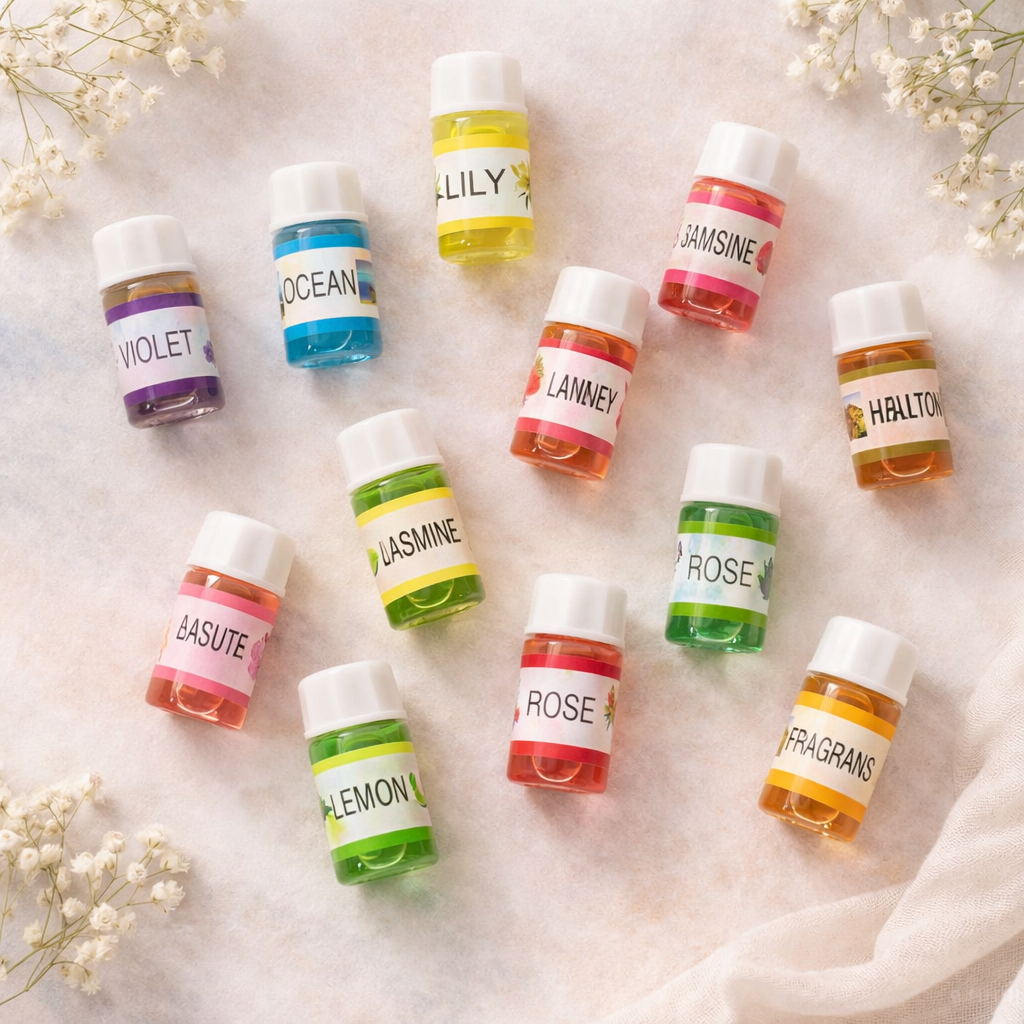 Fragrant Garden Series Mini Essential Oil Collection (3ml)