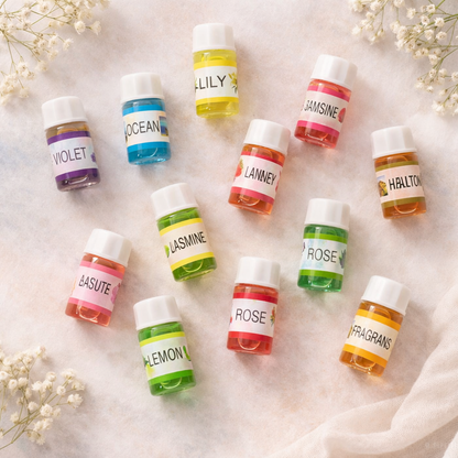 Fragrant Garden Series Mini Essential Oil Collection (3ml)