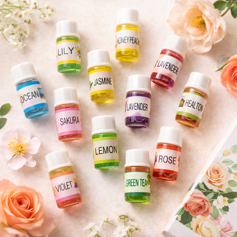 Fragrant Garden Series Mini Essential Oil Collection (3ml) - Alt View