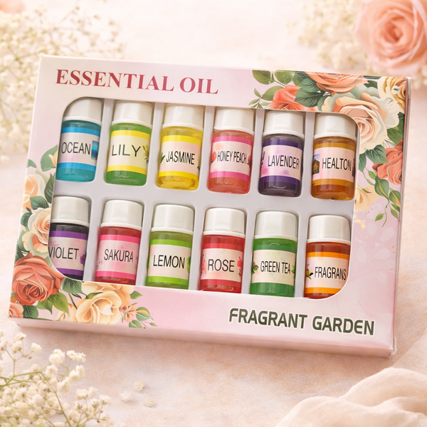 Fragrant Garden Series Mini Essential Oil Collection (3ml)