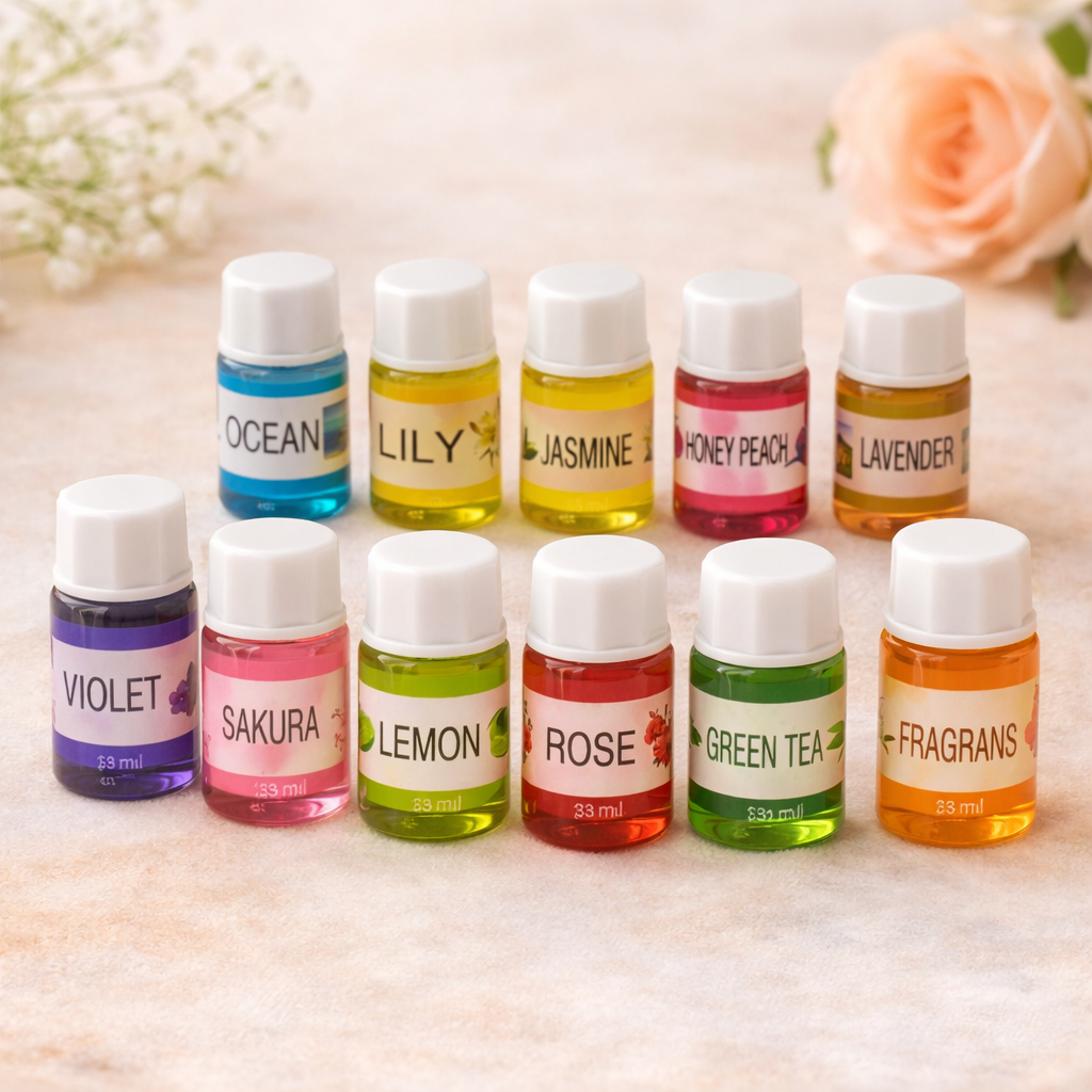 Fragrant Garden Series Mini Essential Oil Collection (3ml)