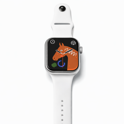 T500 Smartwatch and Fitness Tracker (White)