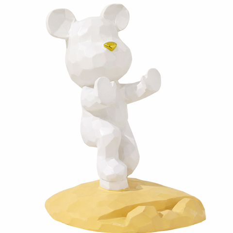 Bear Sculpture Mobile Phone Stand - Alt View