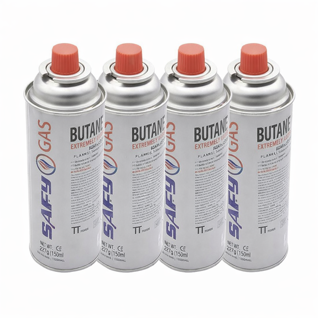 Butane Gas Canisters (227g)(4 pcs)