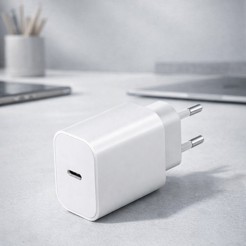 Power Adapter (C-Type)(20W)(Cable excluded)