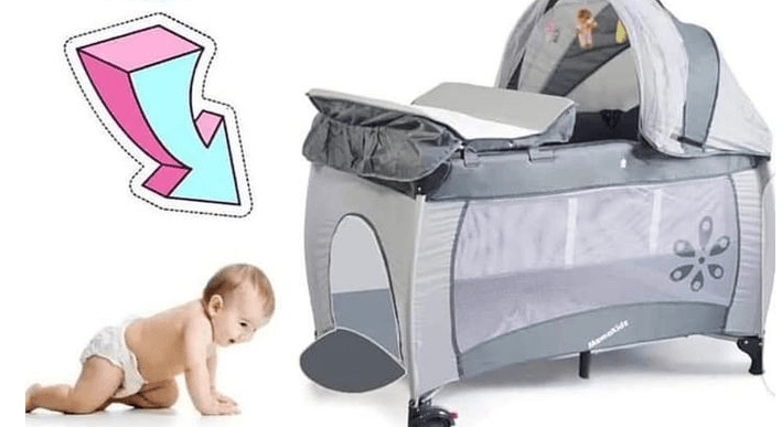 Portable and Foldable Baby Travel Crib