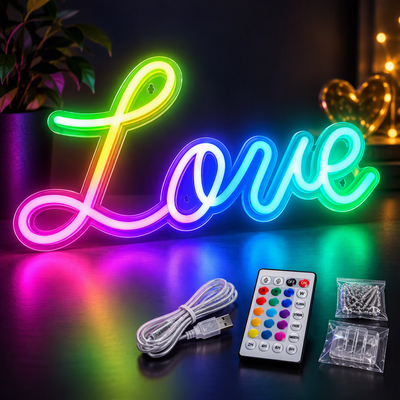 Crazy Love LED Neon Love Sign
