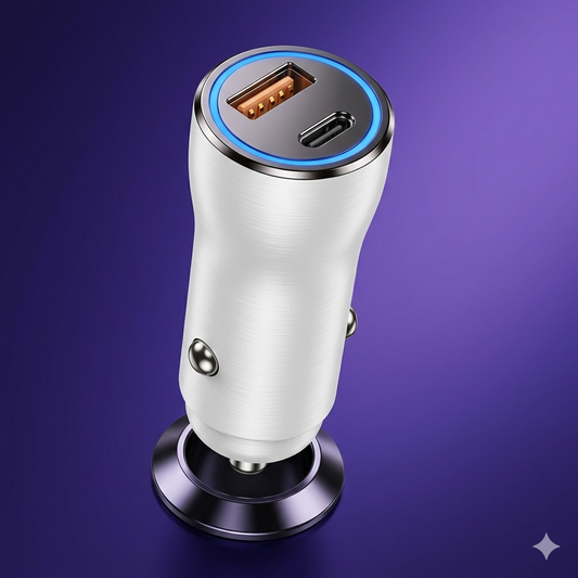Dual-Port Fast Power Super Car Charger