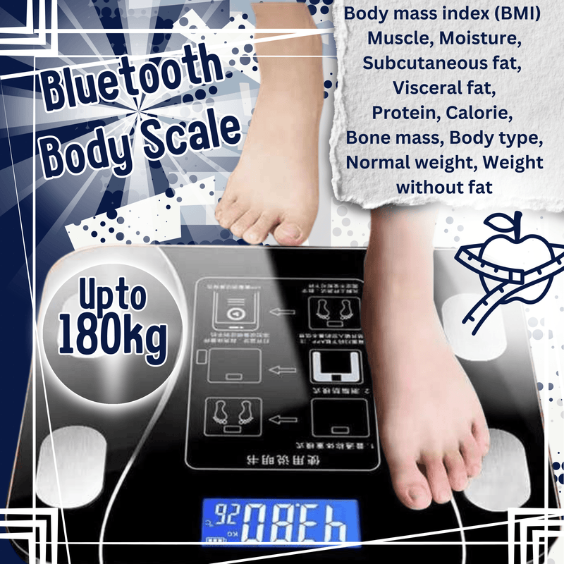 Battery Operated Smart Wireless Body Scale