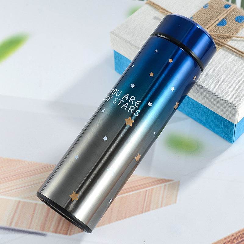Vacuum Flask With Temperature Display (Stars)(500ml)
