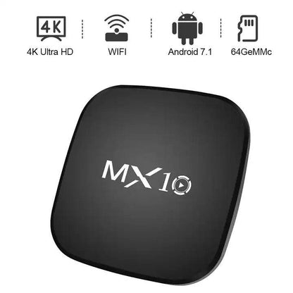 MX10 4K Android TV box ReceIver - DMC Wholesale
