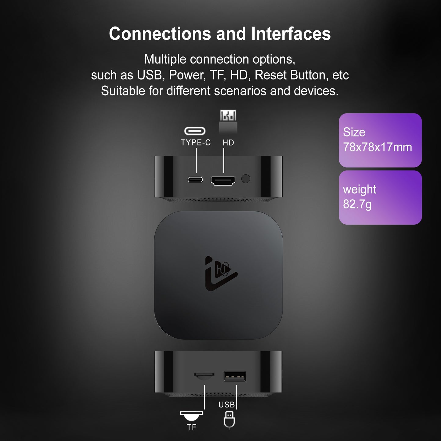 ZOKU 8K Android TV Box Allwinner H313 Smart Media Player