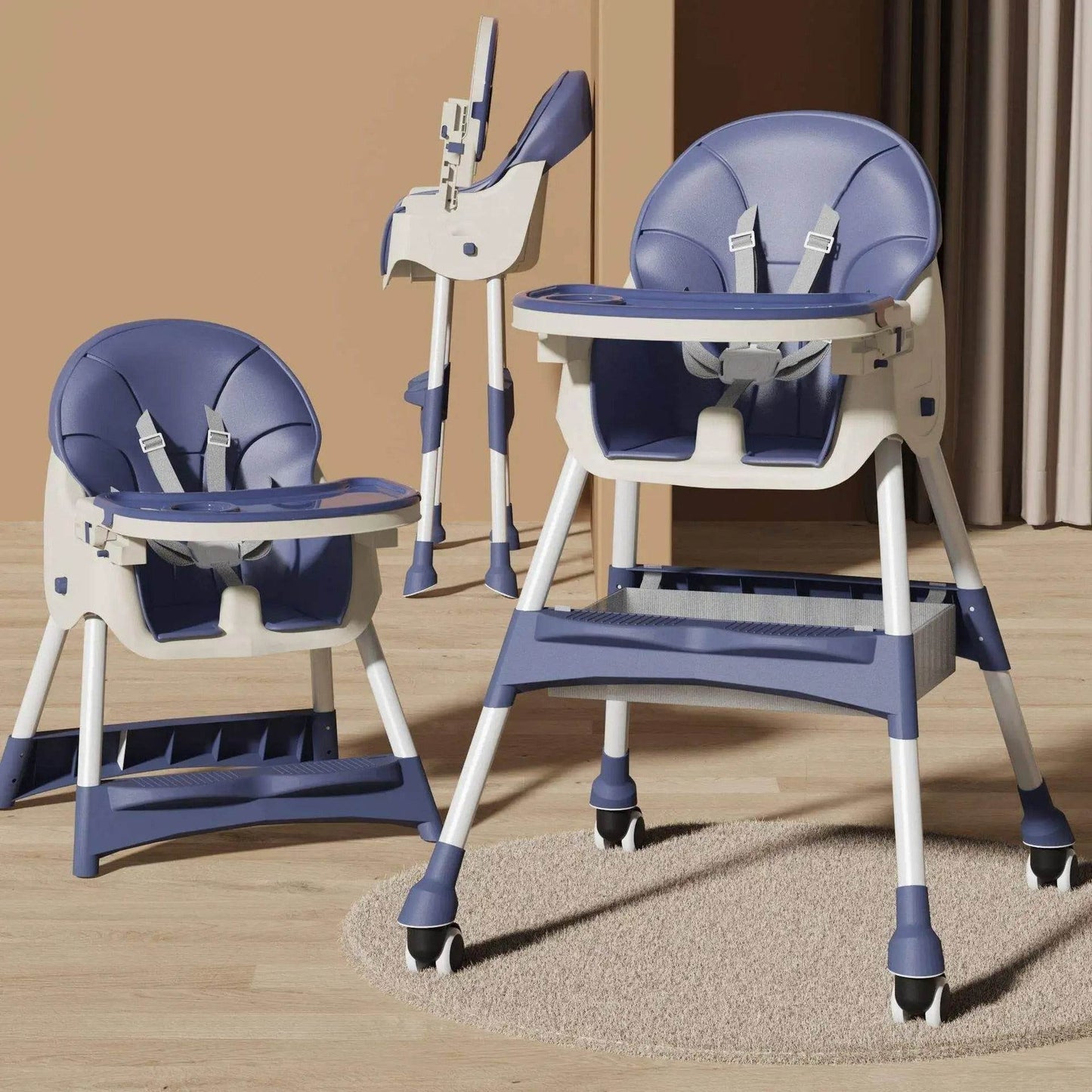 Baby Foldable Portable Multifunctional Dining Chair