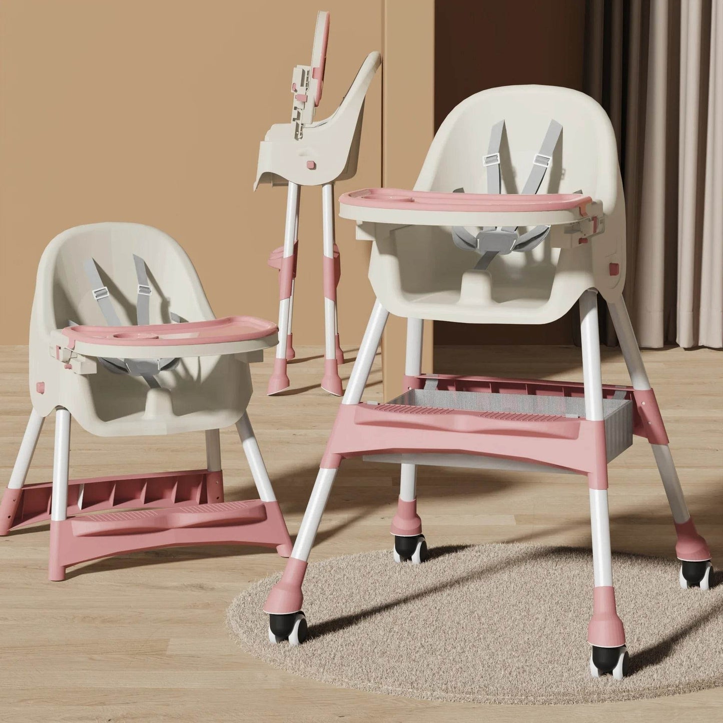 Baby Foldable Portable Multifunctional Dining Chair
